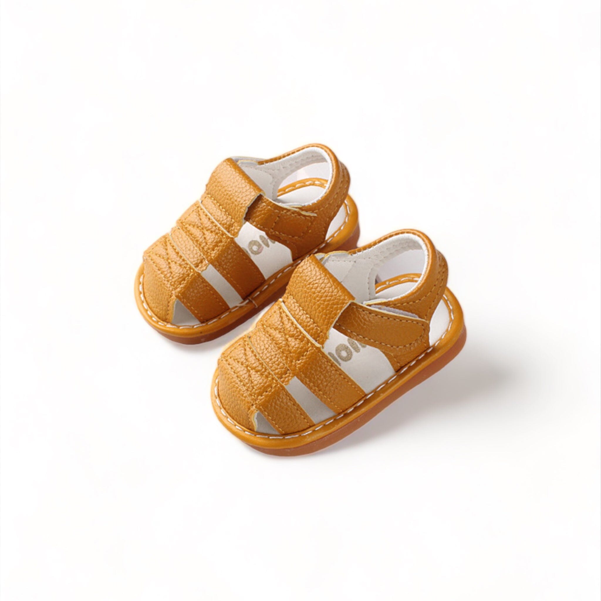 Elite Baby Sandles Shoes + Socks USAdrop Tan 4.3"/11CM 