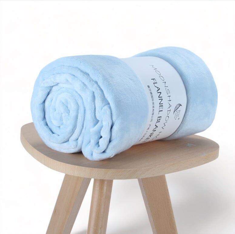 Baby Boo Blanket Bed + Bath USAdrop Baby Blue 39” x 27.5” (100 x 70cm) 