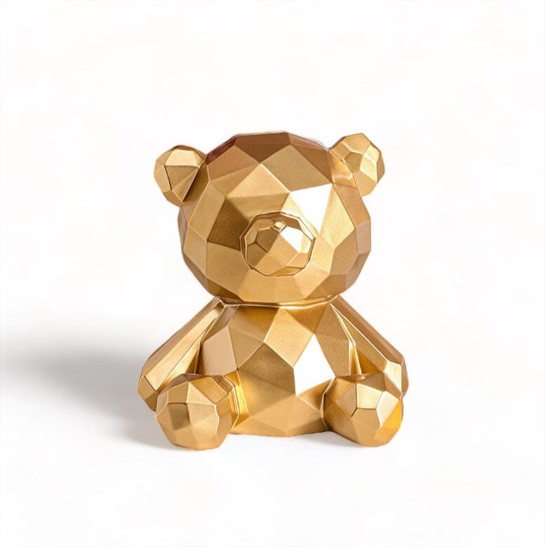 Teddy Bear Box Keepsakes USAdrop Gold 