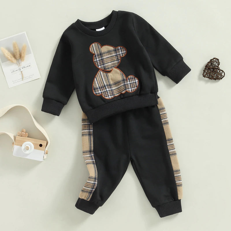 Darling Bear Matching Set Newborn + Infant USAdrop 