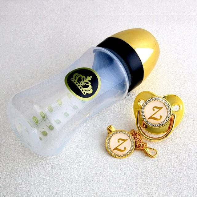 Lavish Baby Bottle + Pacifier & Clip Accessories + Essentials USAdrop Z 