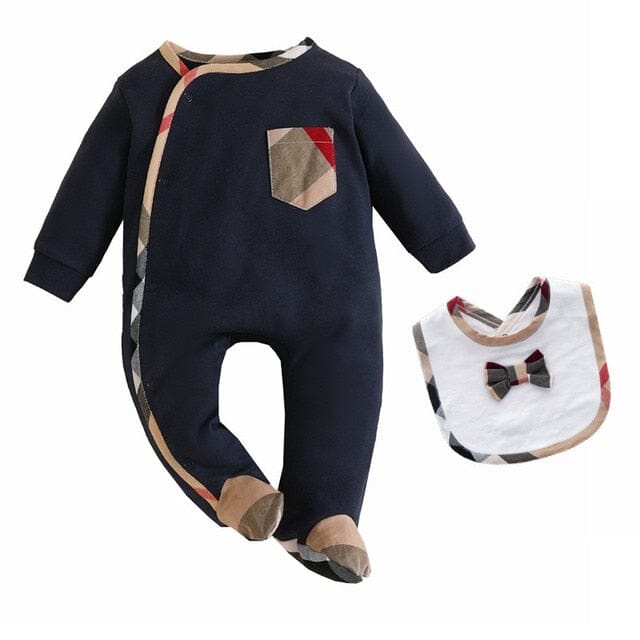 Luxe-Twin Jumpsuit Set Newborn + Infant Baby Boujee 