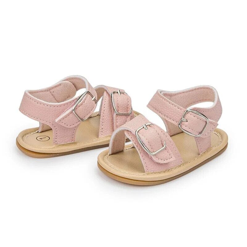 Sunny-Buckle Baby Sandals Shoes + Socks Baby Boujee 