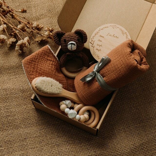 Little Luxury Blessings Gifts + Toys Baby Boujee Bear 