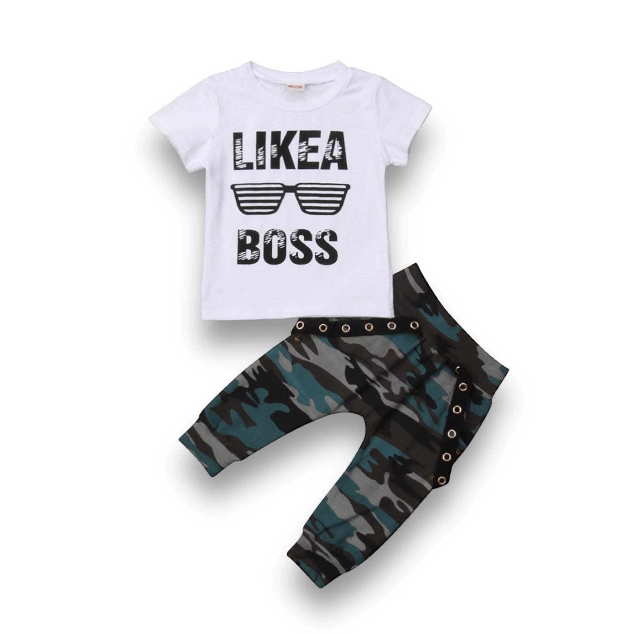 Boss Boys Set Newborn + Infant Baby Boujee 6M 