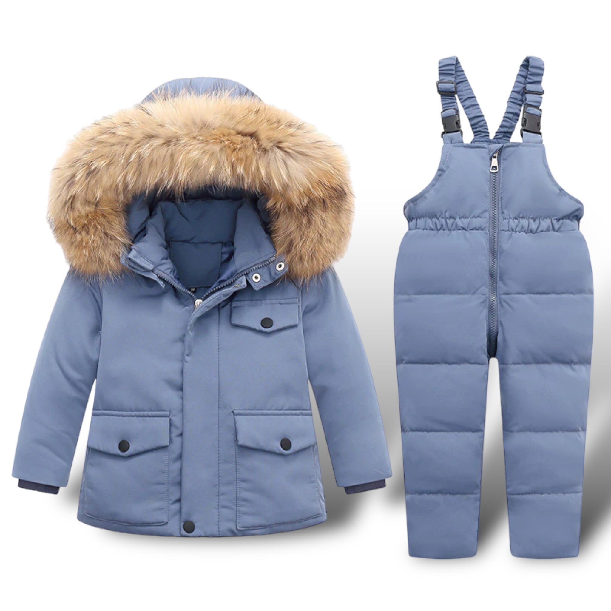 Arctic Elegance Set Girls Clothing Baby Boujee Blue 24M 