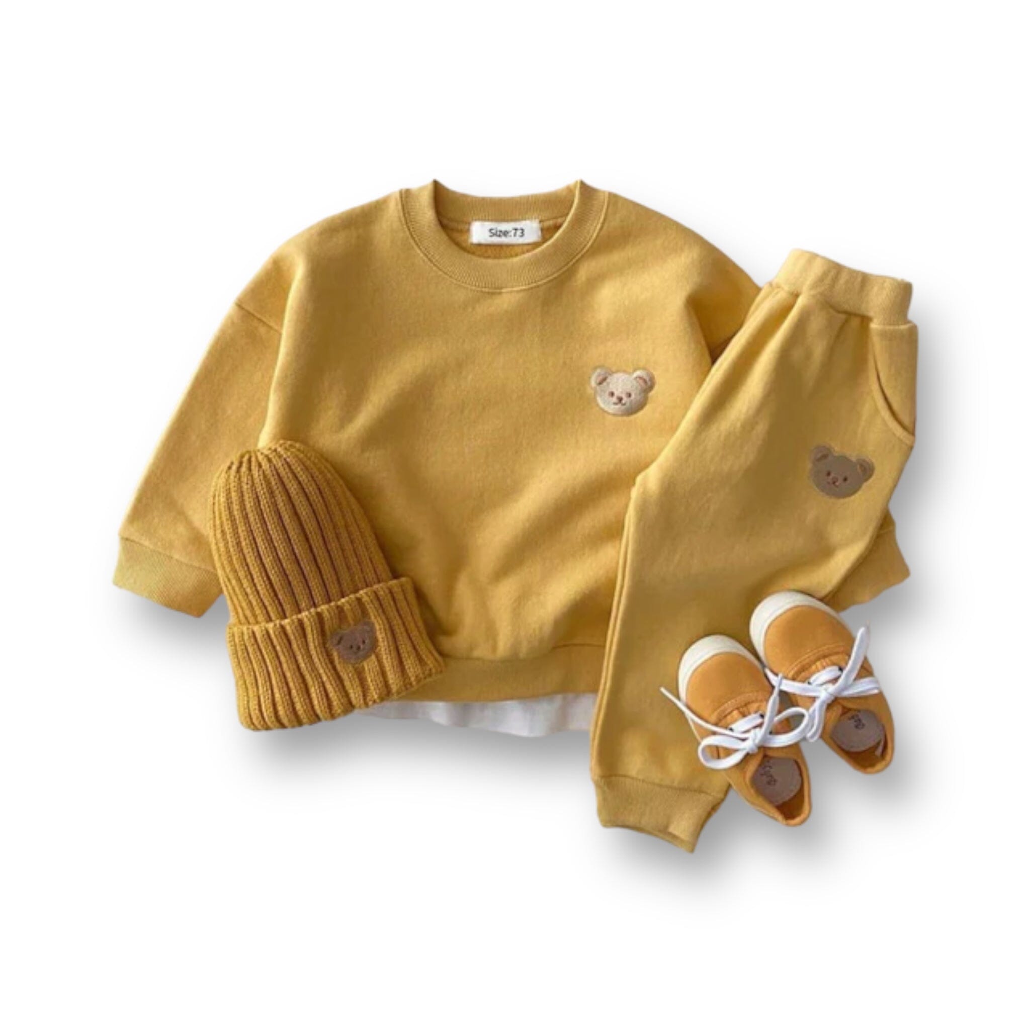 Playful Pixie Tracksuit Set Girls Clothing USAdrop Lemon 6-12M 