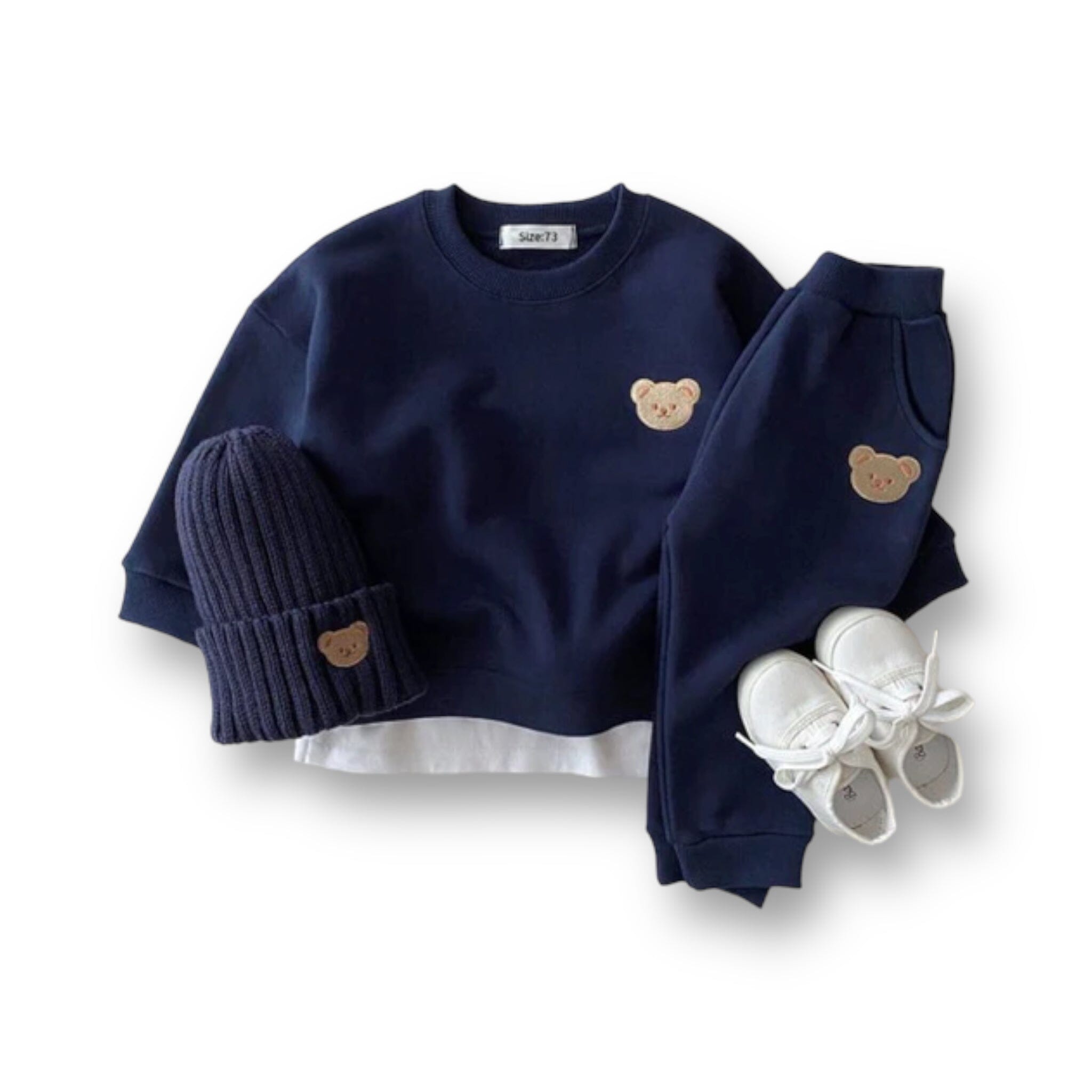 Playful Pixie Tracksuit Set Girls Clothing USAdrop Navy 6-12M 