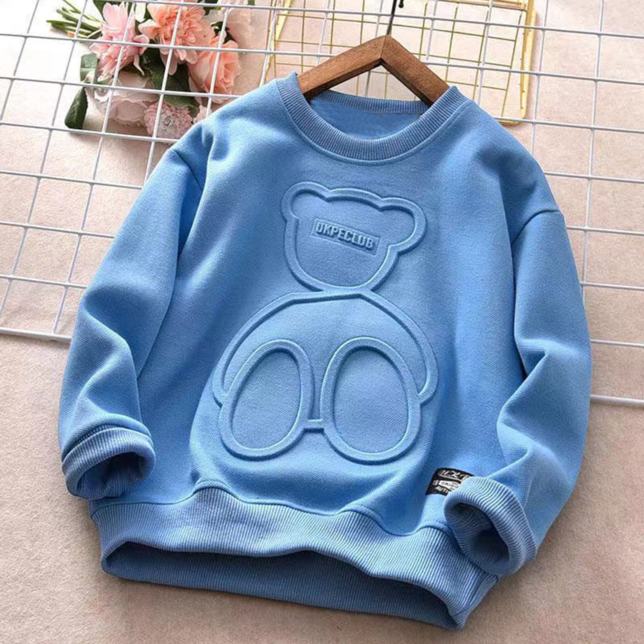 Trendy Teddy Jumper Unisex Clothing Baby Boujee Blue 24M 