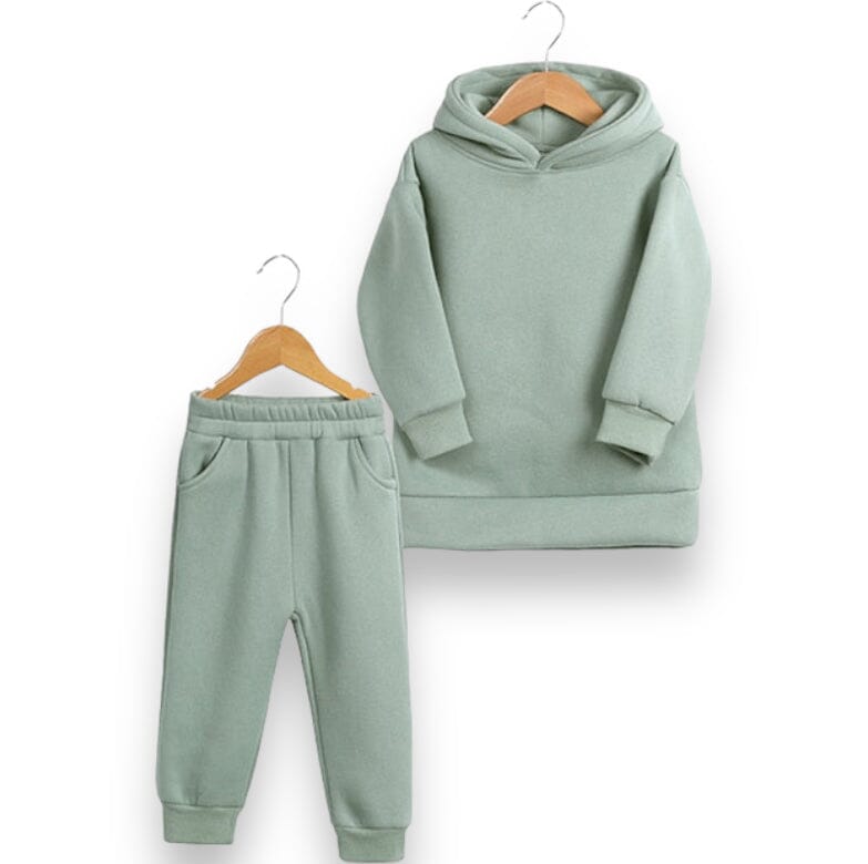 Girls Oversized Swagger Set Unisex Clothing Baby Boujee Khaki Green 12-24M 