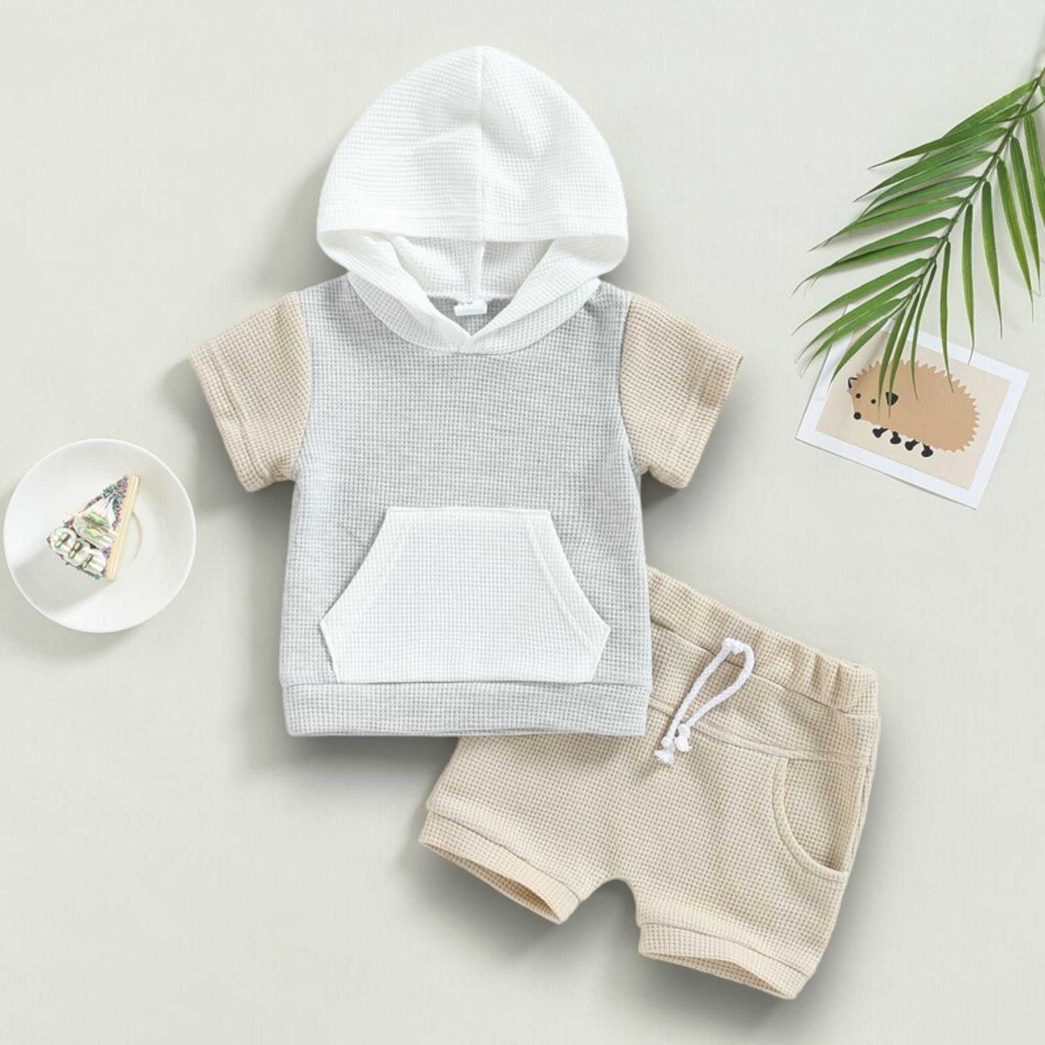 Huggable Hoodie Set Newborn + Infant USAdrop 