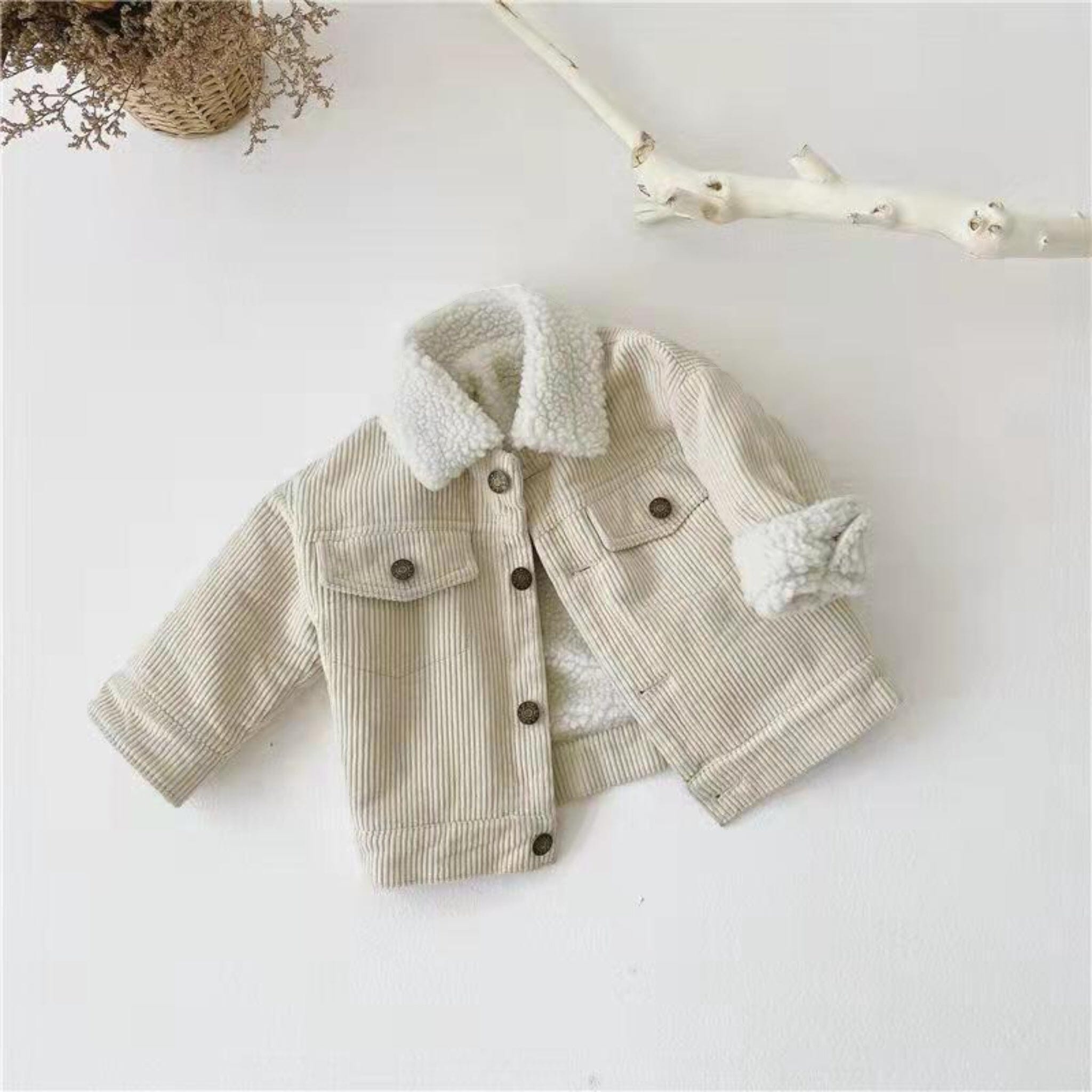 Lush Winter Coat Unisex Clothing USAdrop Beige 9-12M 