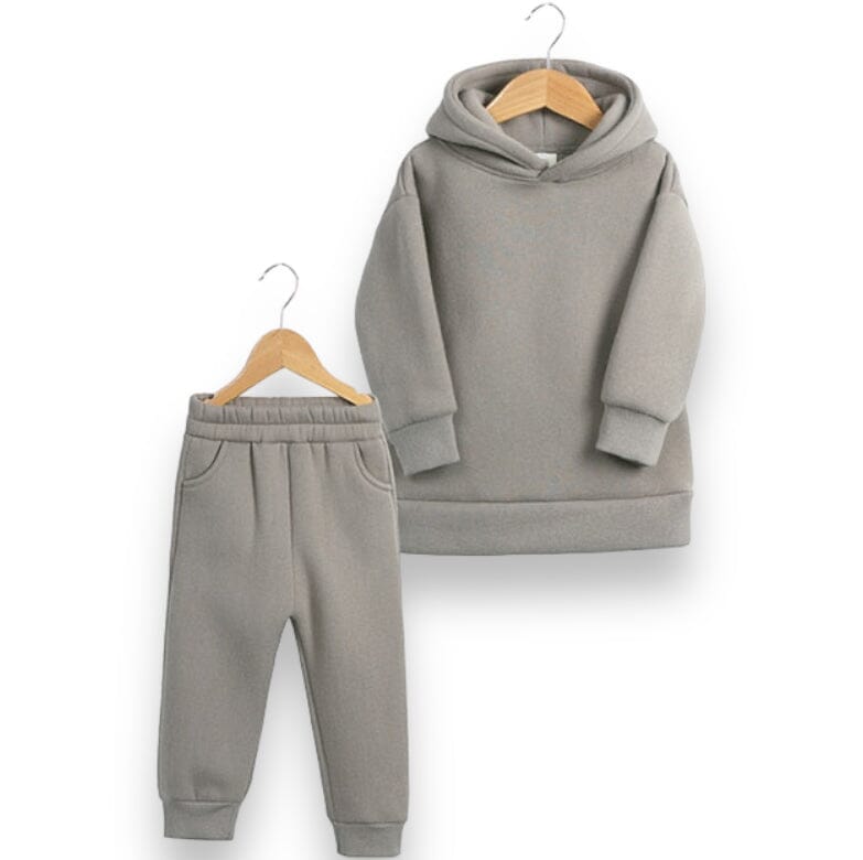 Boys Oversized Swagger Set Unisex Clothing Baby Boujee Grey 12-24M 