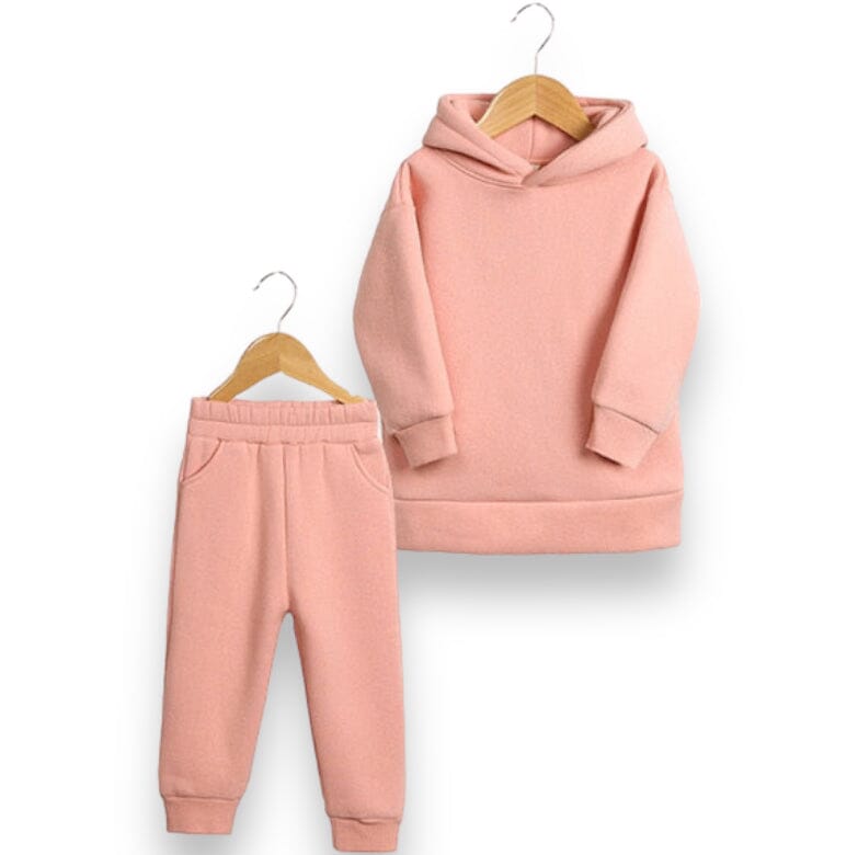 Girls Oversized Swagger Set Unisex Clothing Baby Boujee Apricot 12-24M 