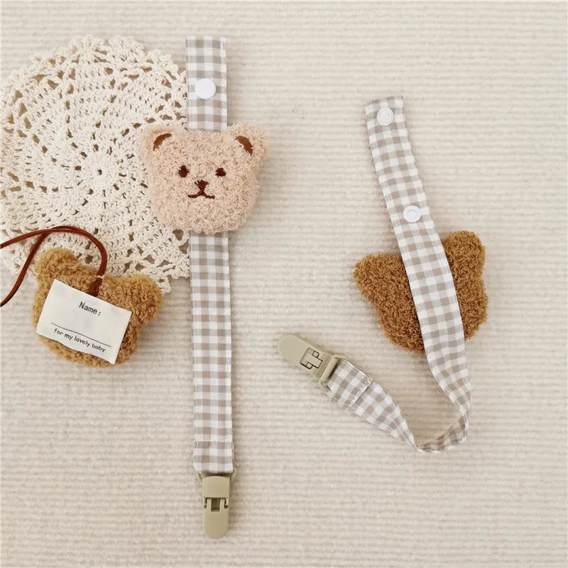 Baby Bear Pacifier Clip