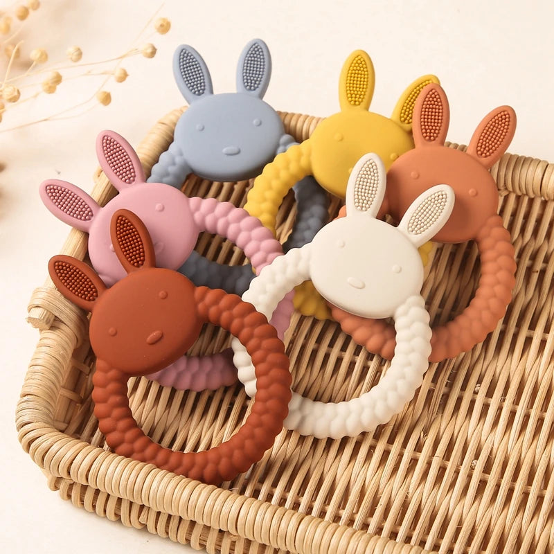 Rabbit Silicone Teether