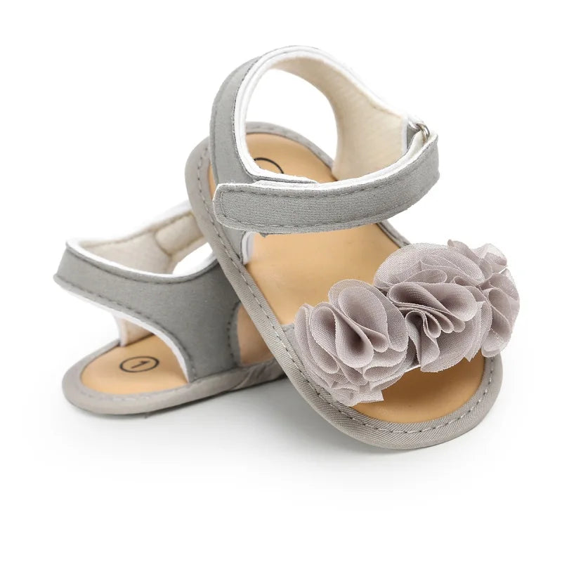 Summer Blossom Baby Sandals Shoes + Socks Baby Boujee 