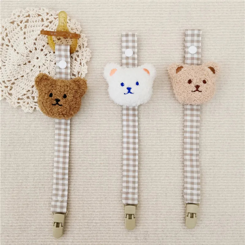 Baby Bear Pacifier Clip