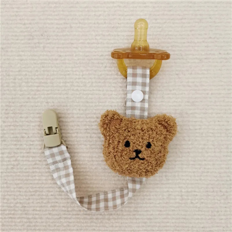 Baby Bear Pacifier Clip