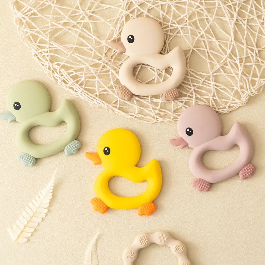 Duck Silicone Teether