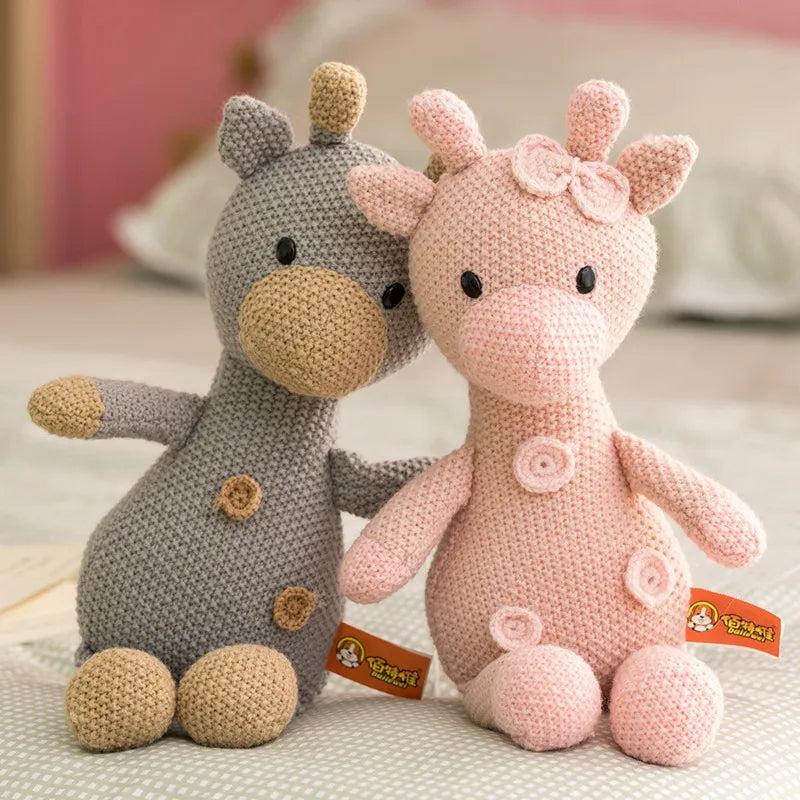 Adorable Hand-Knitted Plush Toys