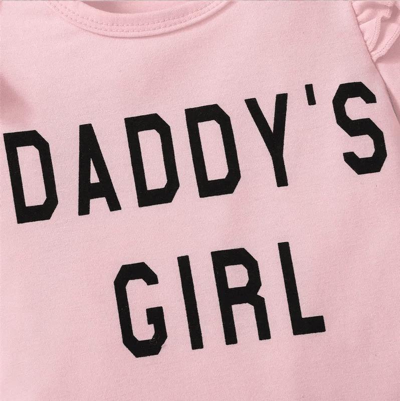 Daddy's Girl Romper Girls Clothing Baby Boujee 