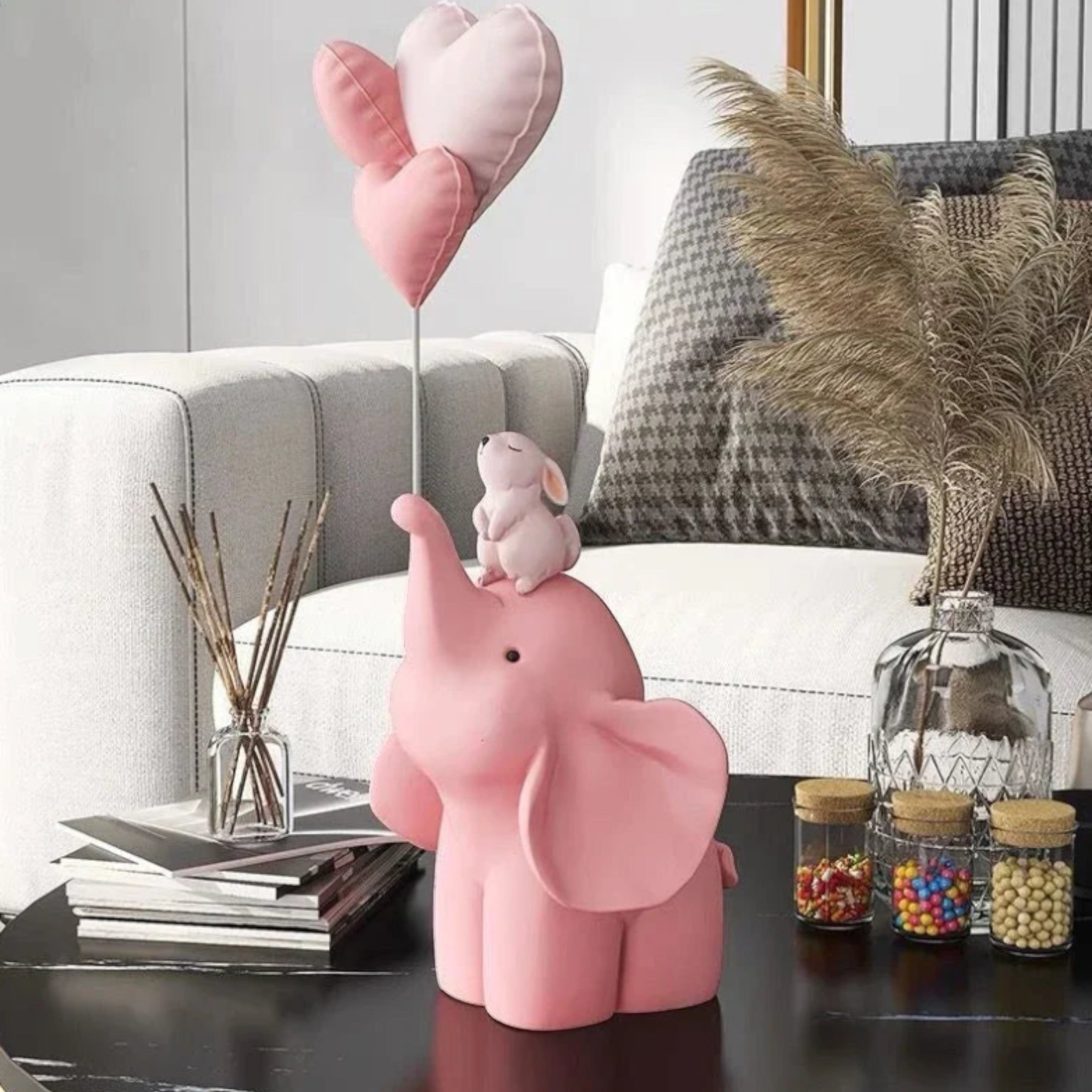 Adorable Elephant Sculpture ornaments Baby Boujee 