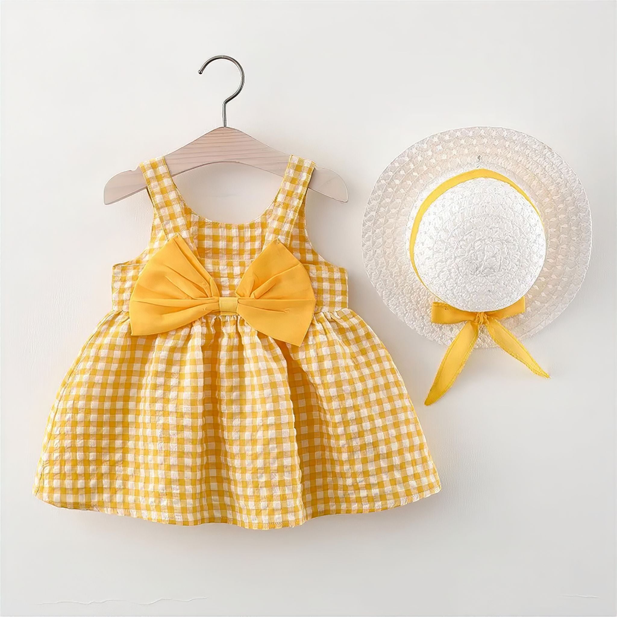 Royal Celebration Dress Girls Clothing Baby Boujee Yellow 0-6M 