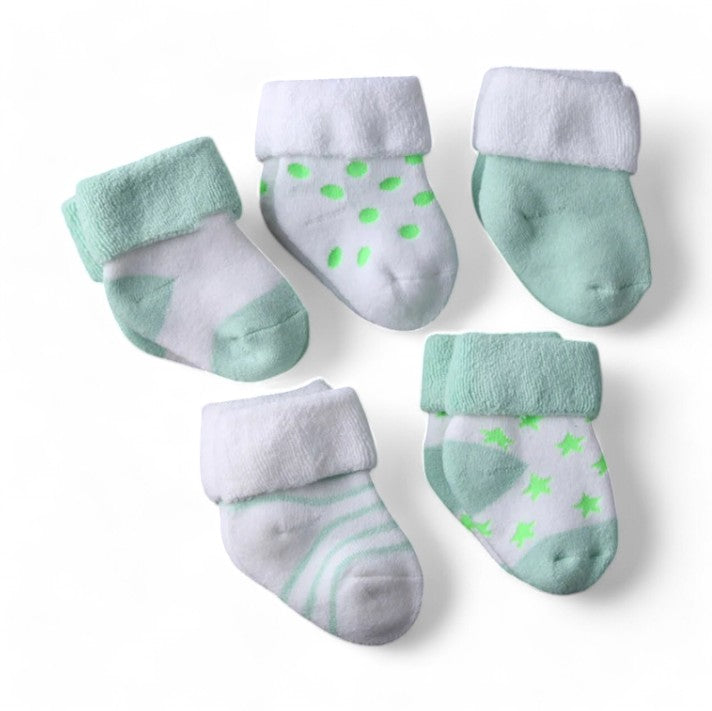 Playful Feet Socks Shoes + Socks Baby Boujee Mint 0-3M 