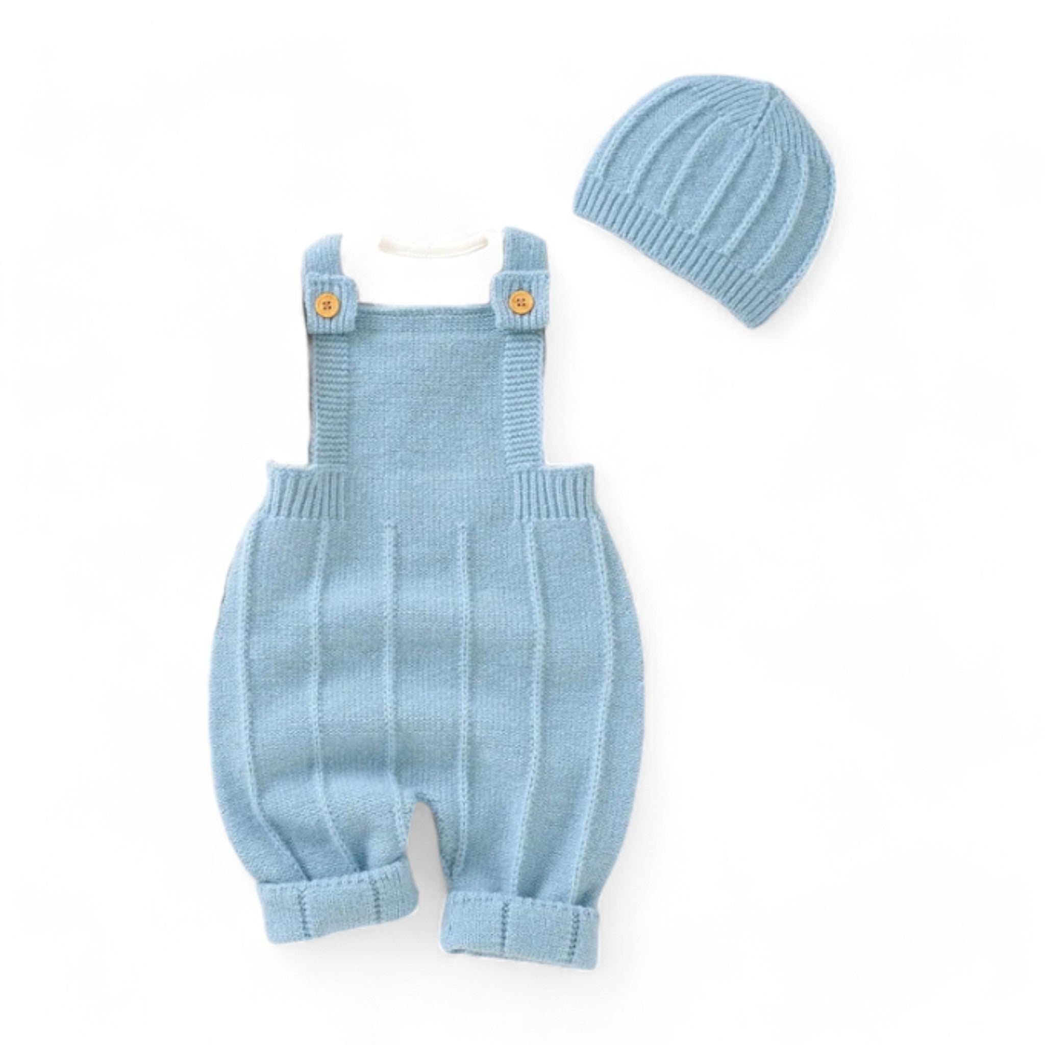 Winter Day Romper Unisex Clothing Baby Boujee Blue 0-3M 