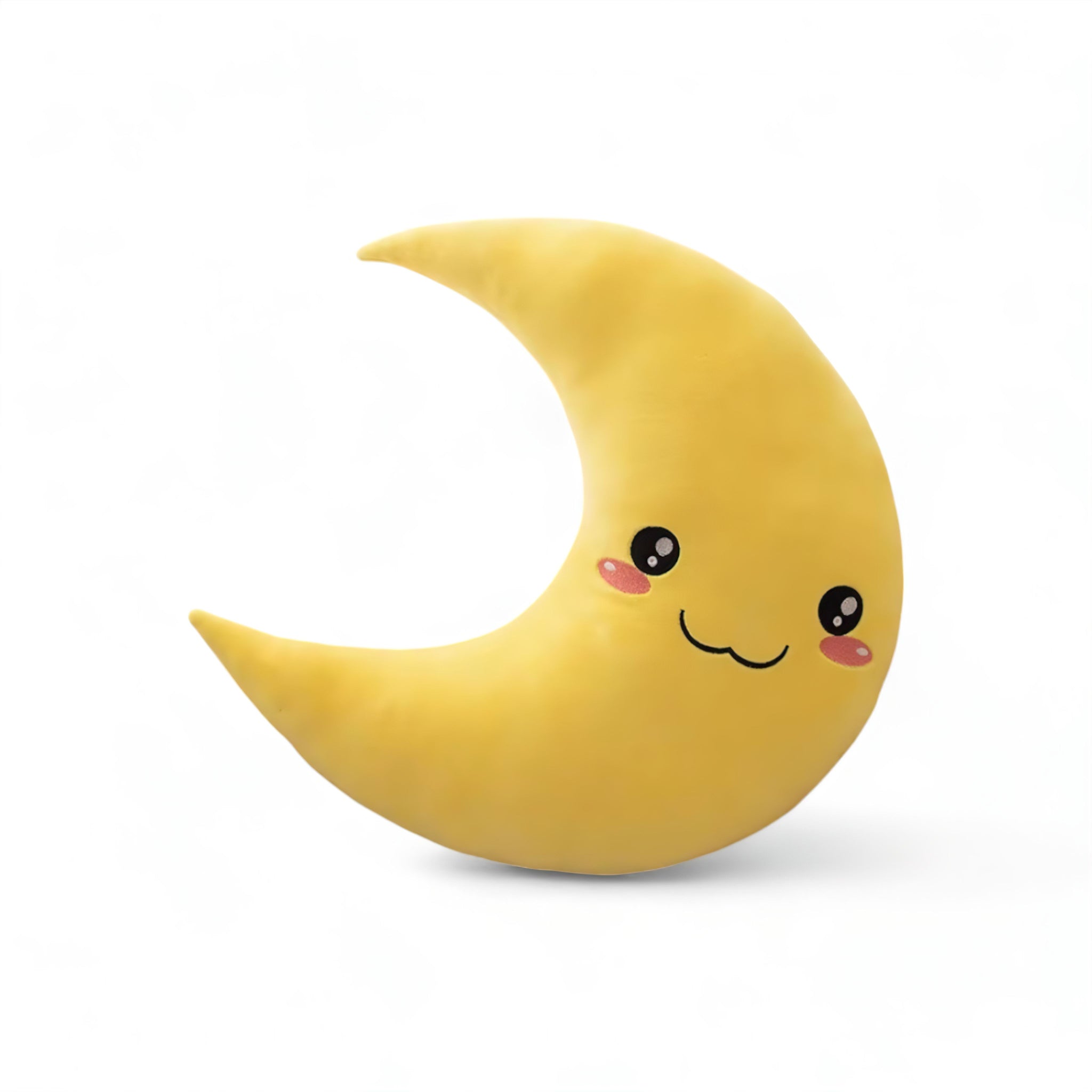 Smiley Moon Pillow