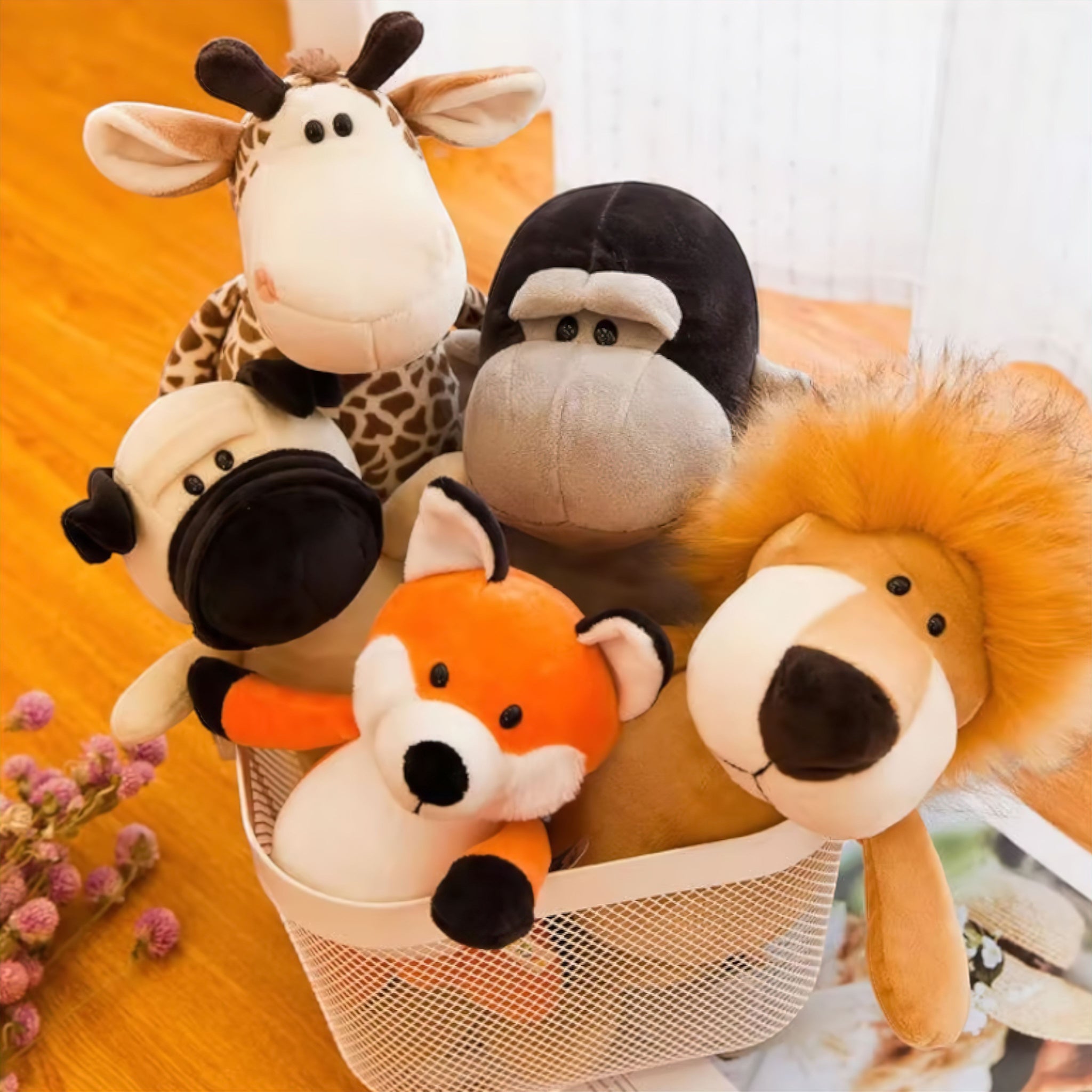 Soft Safari Toy Collection