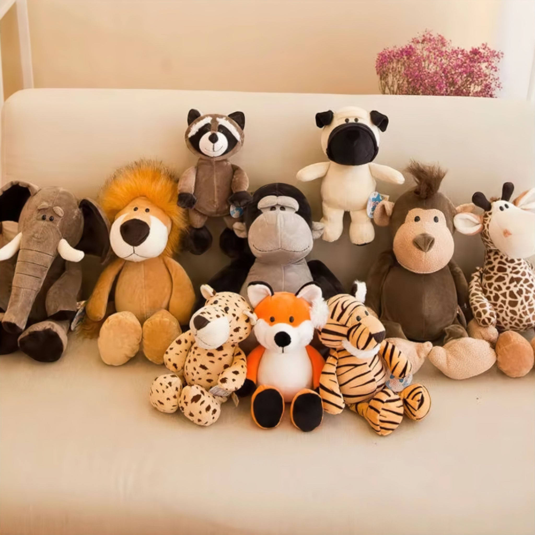 Soft Safari Toy Collection