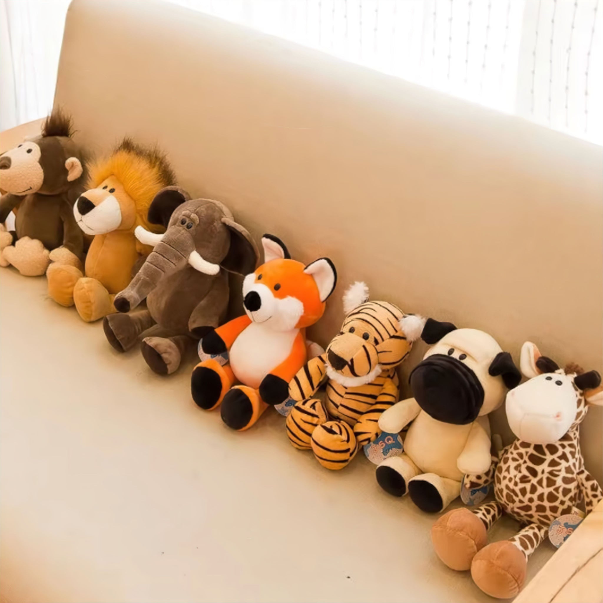 Soft Safari Toy Collection