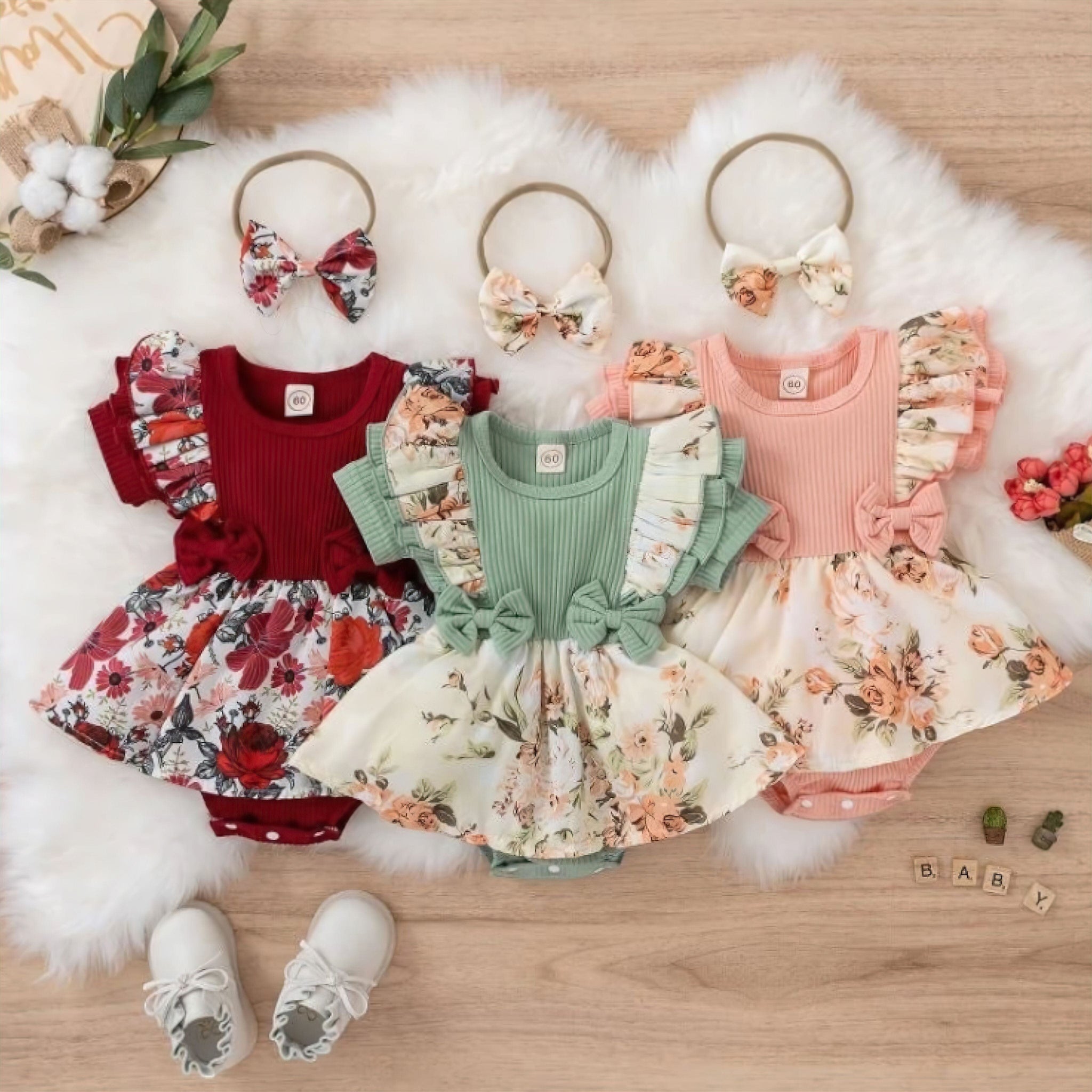 Floral Play Dress Baby Boujee 