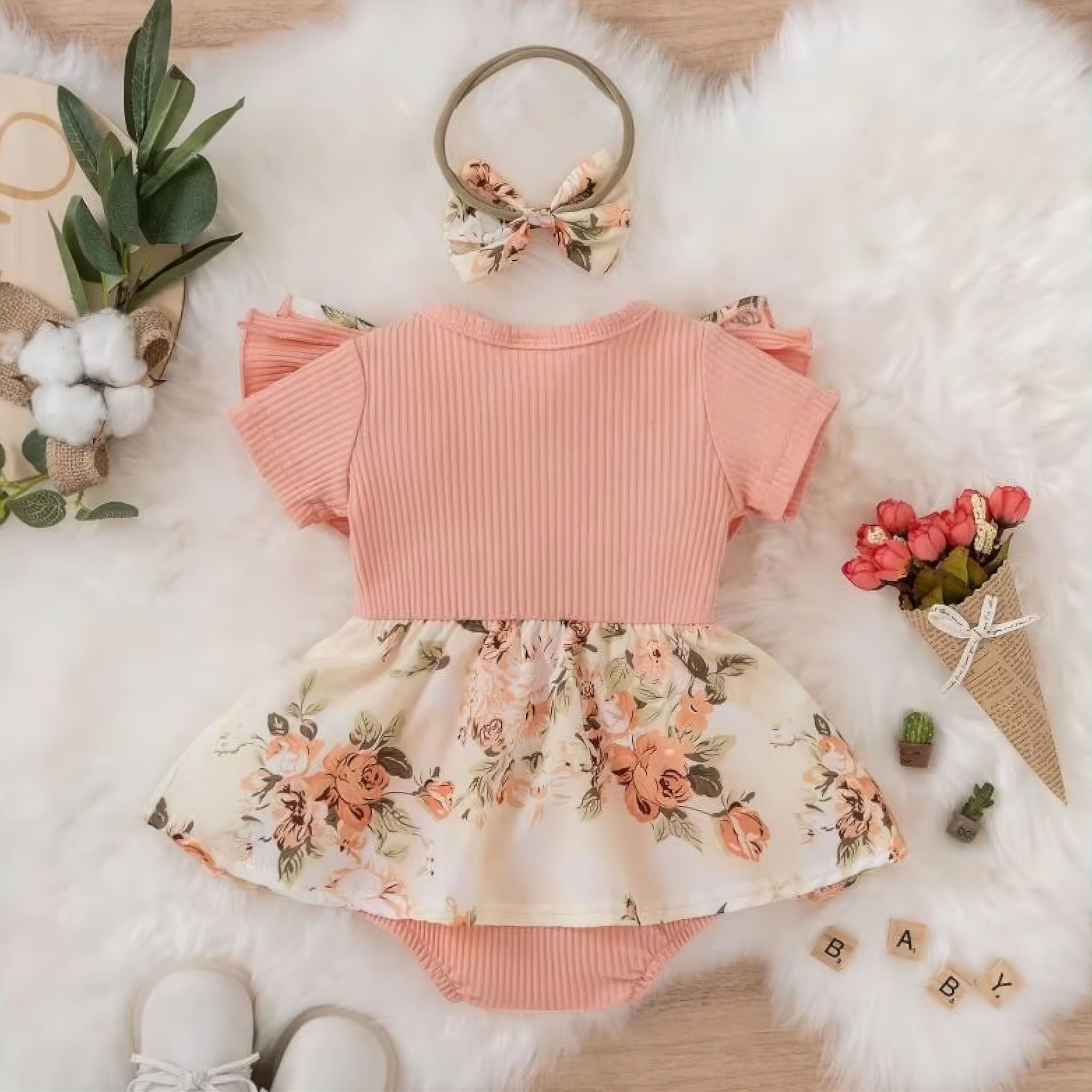 Floral Play Dress Baby Boujee 