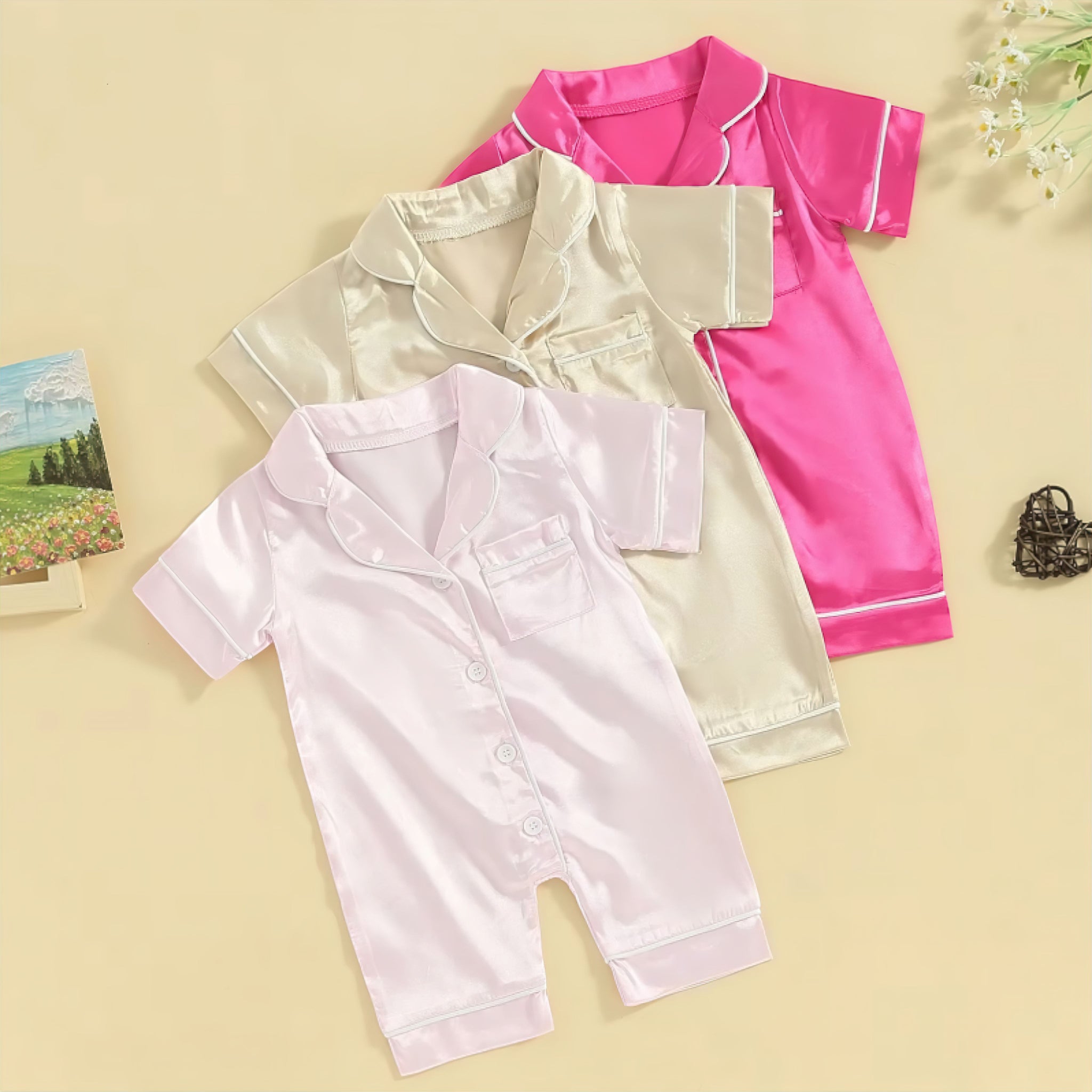 Silk Baby PJ's