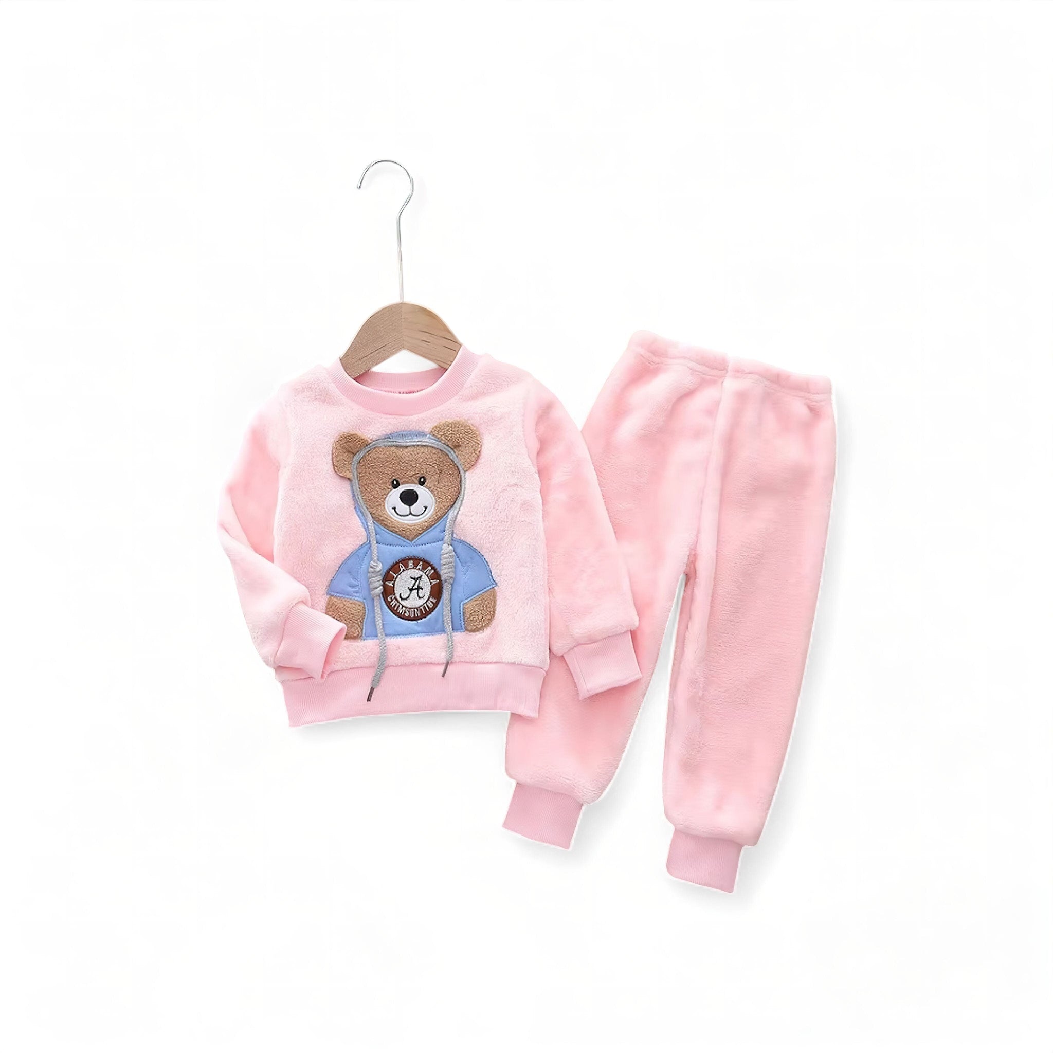 Comfy Fur Set Baby Boujee Pink 6-9M 