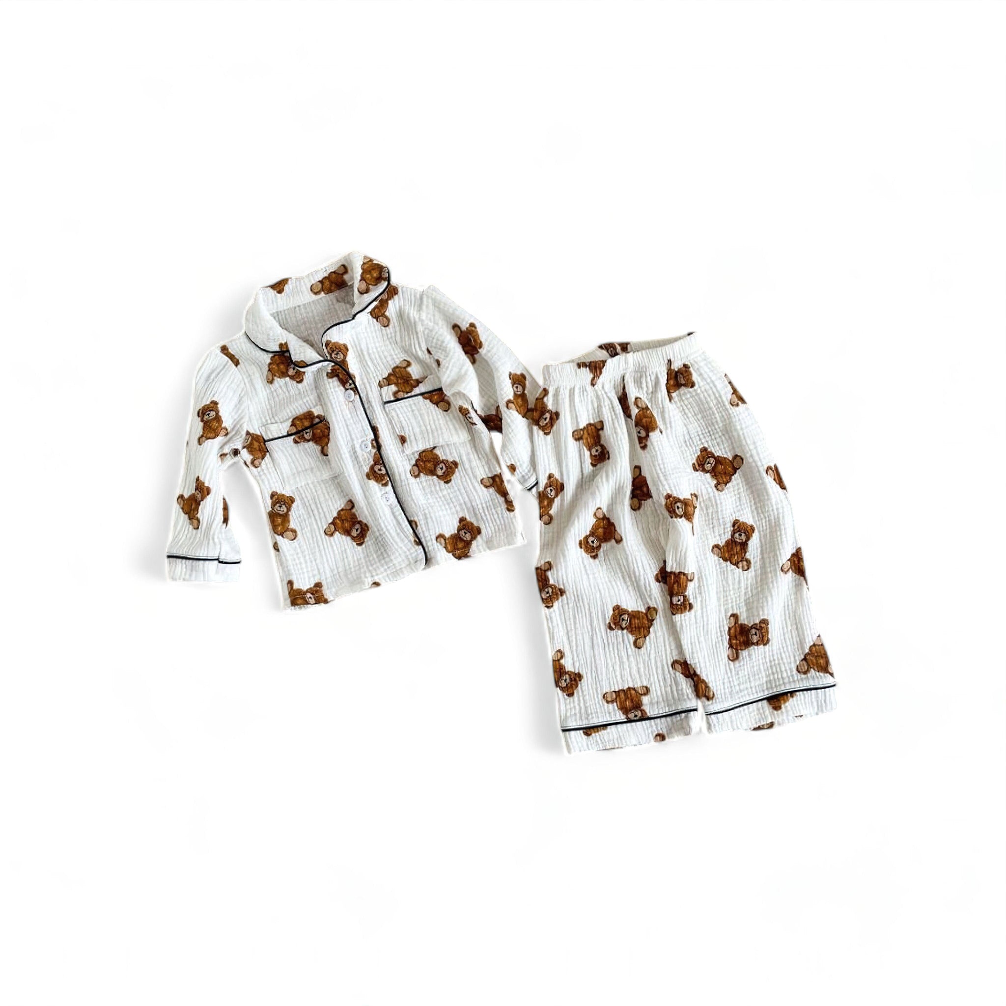 Snuggle Bear PJ's Baby Boujee 12-24M 