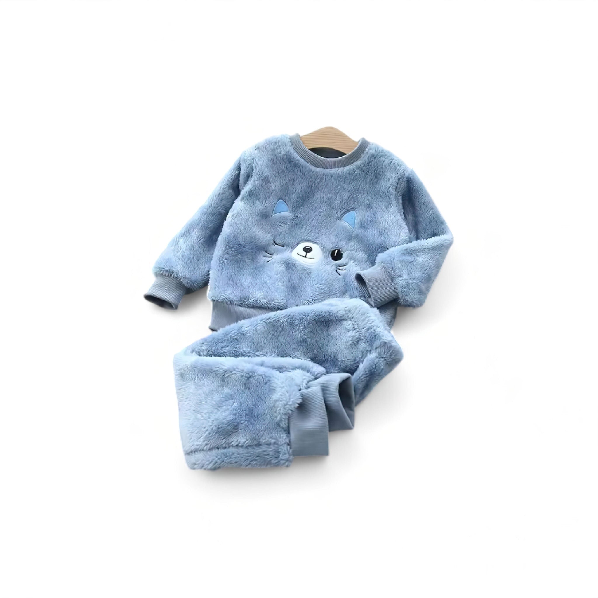 Cozy Kids Set Baby Boujee Blue 9-12M 