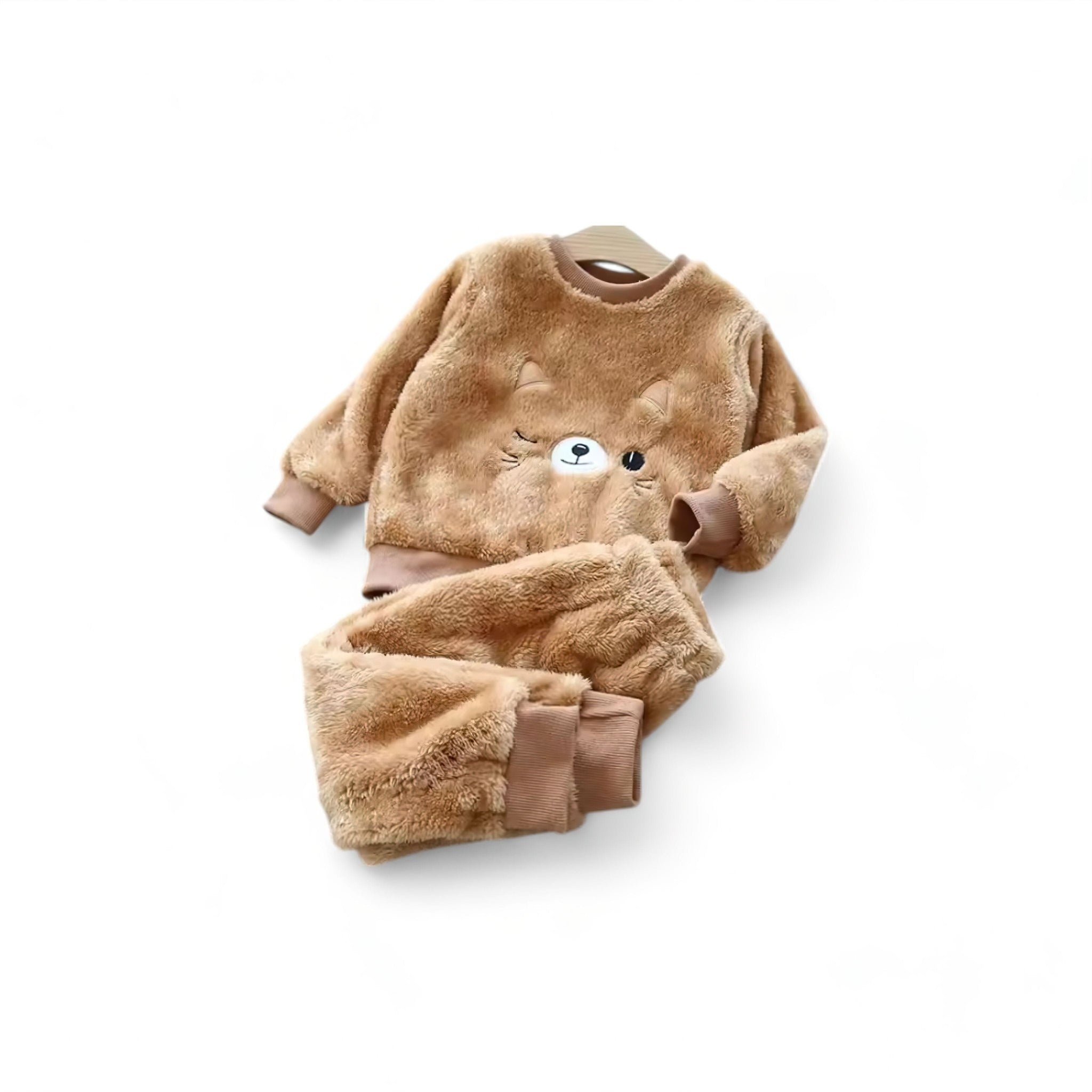 Cozy Kids Set Baby Boujee Brown 9-12M 