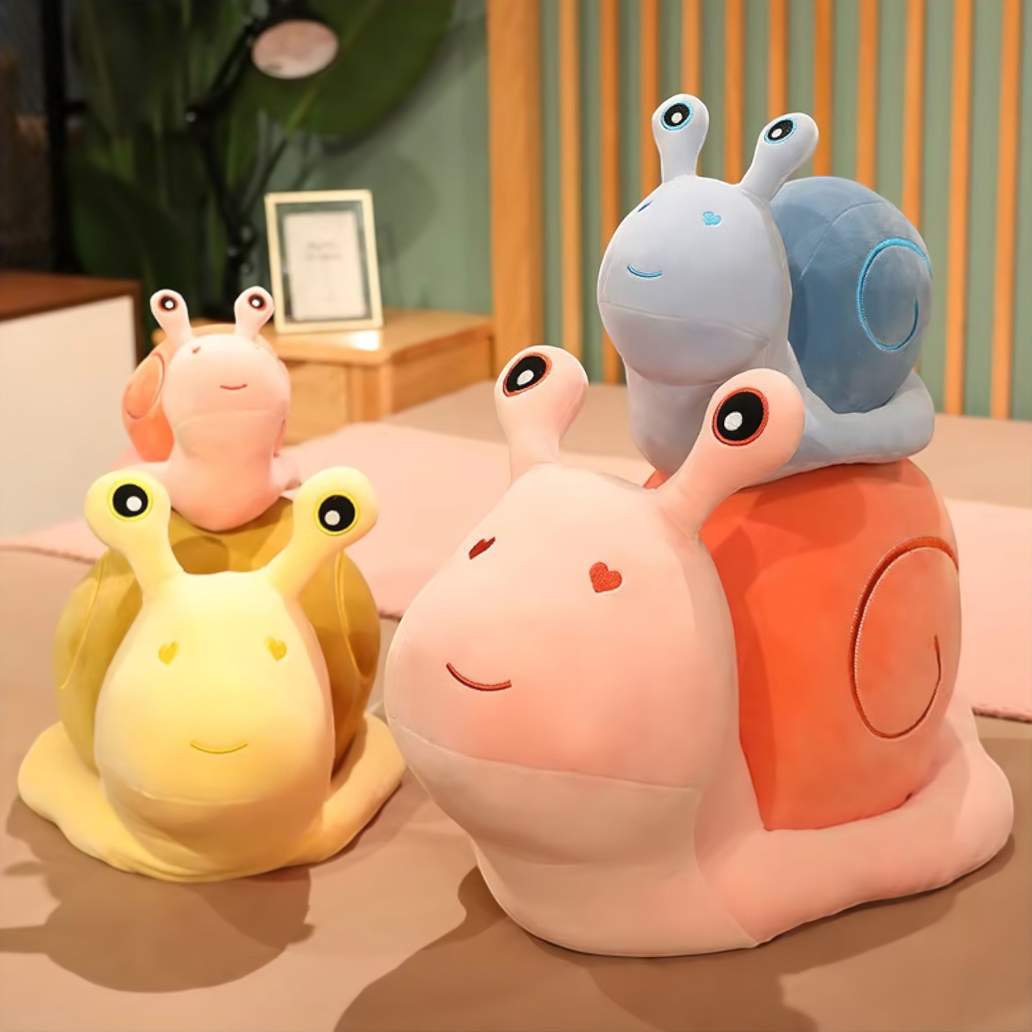 Adorable Snail Plush Baby Boujee 