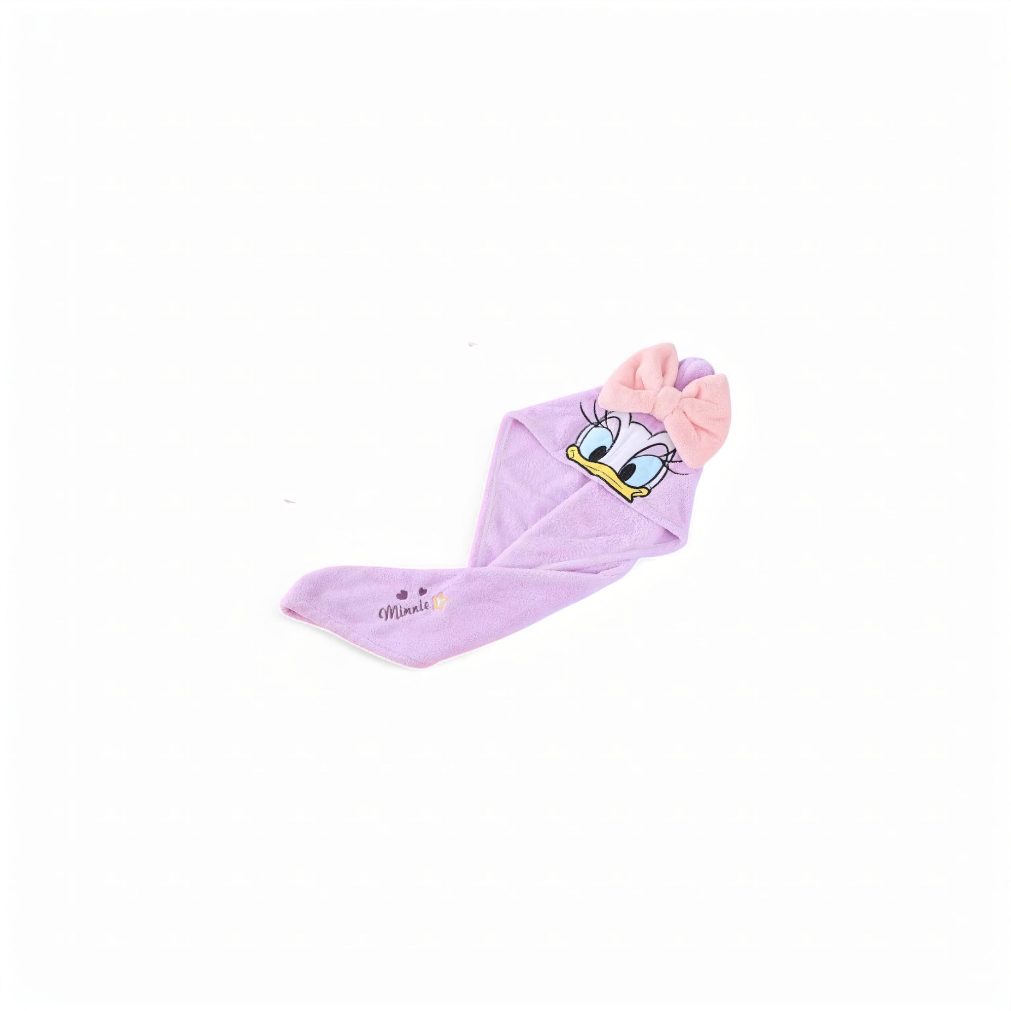 Disney Bath Cap Towel Baby Boujee Purple 