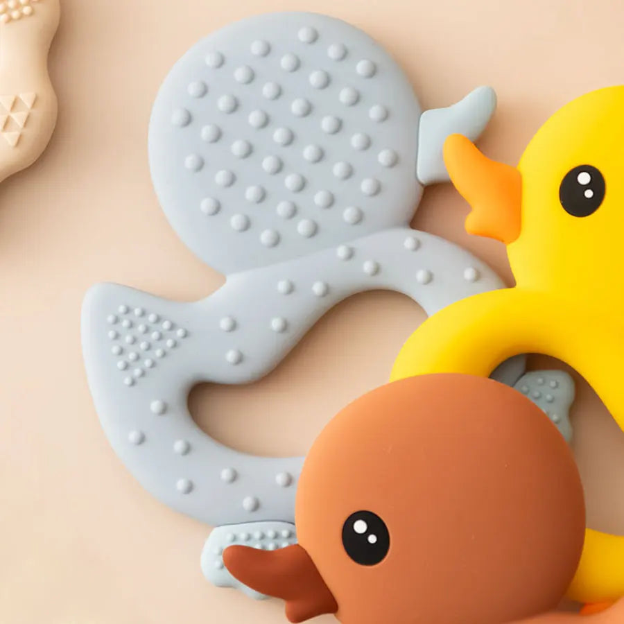 Duck Silicone Teether