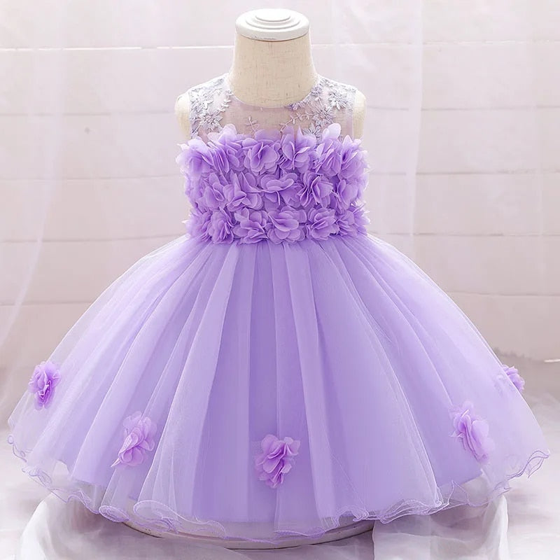 Mini Flower Princess Dress