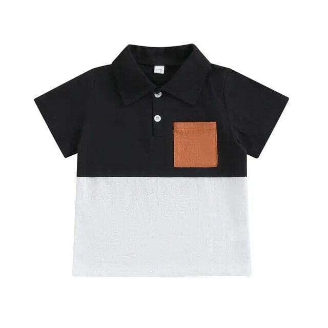 Kids Casual Pocket Tee Boys Clothing Baby Boujee Black 3-4Y 