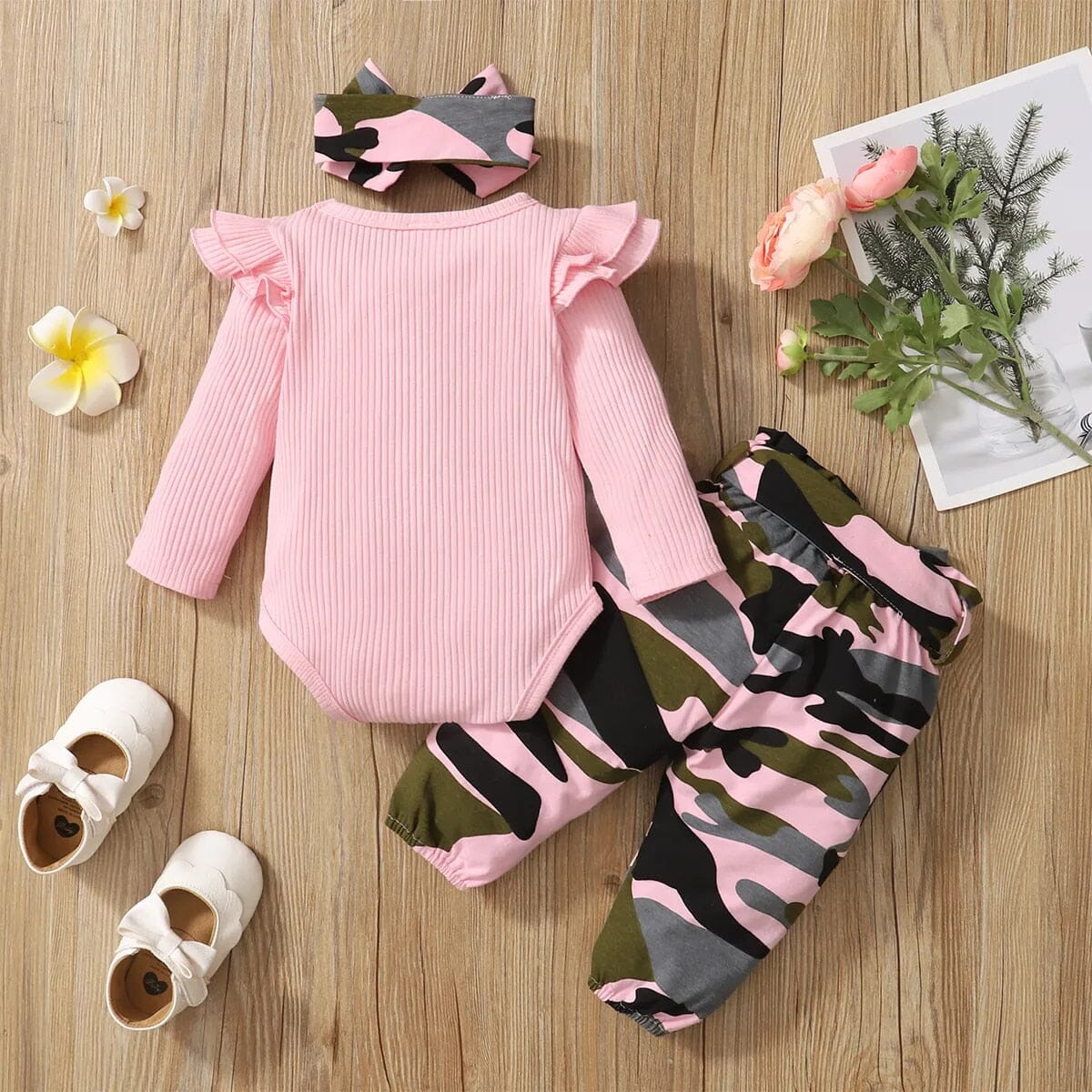 Sweetie Camo Trio Girls Clothing Baby Boujee 