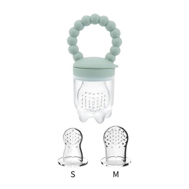 Pacifier Food Nibbler Accessories + Essentials Baby Boujee Green 