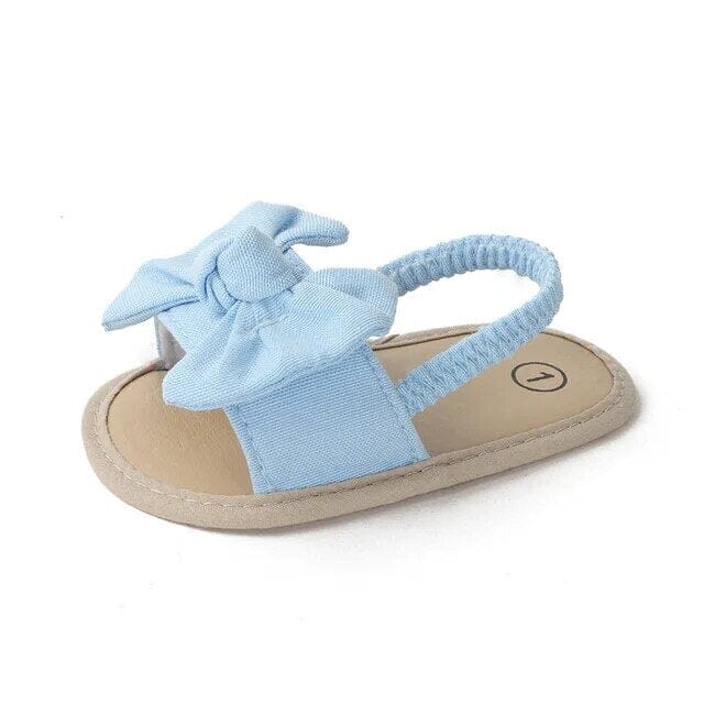 Sunny Steps Baby Sandals Shoes + Socks Baby Boujee Sky Blue 4.3" (11cm) 