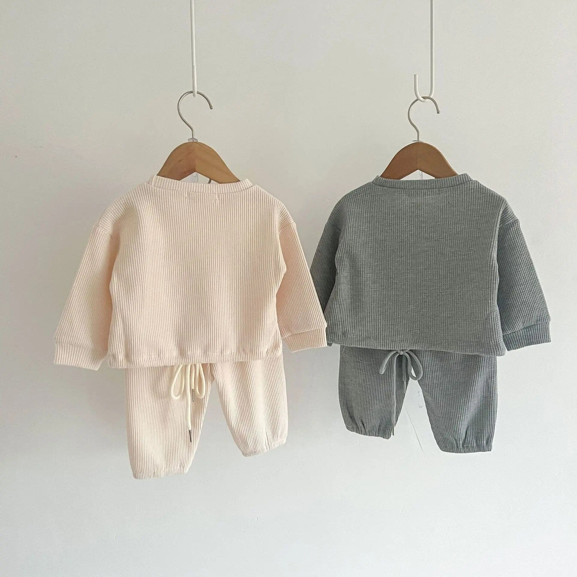 Cozy Cotton Waffle Set Unisex Clothing Baby Boujee 